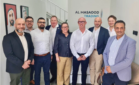 Al Masaood Trading hosts a delegation of strategic partners ARCO and Sundström leadership